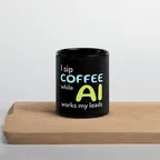 Black Glossy Mug product 1